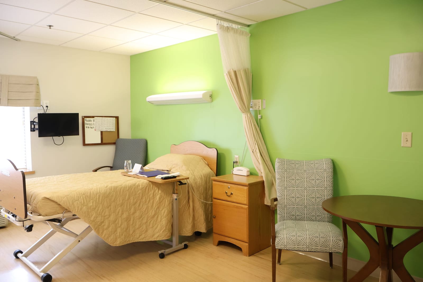 Resident room at Advinia Care Newburyport