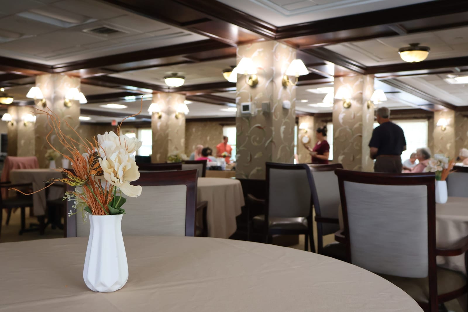 Dining room at Advinia Care Northbridge
