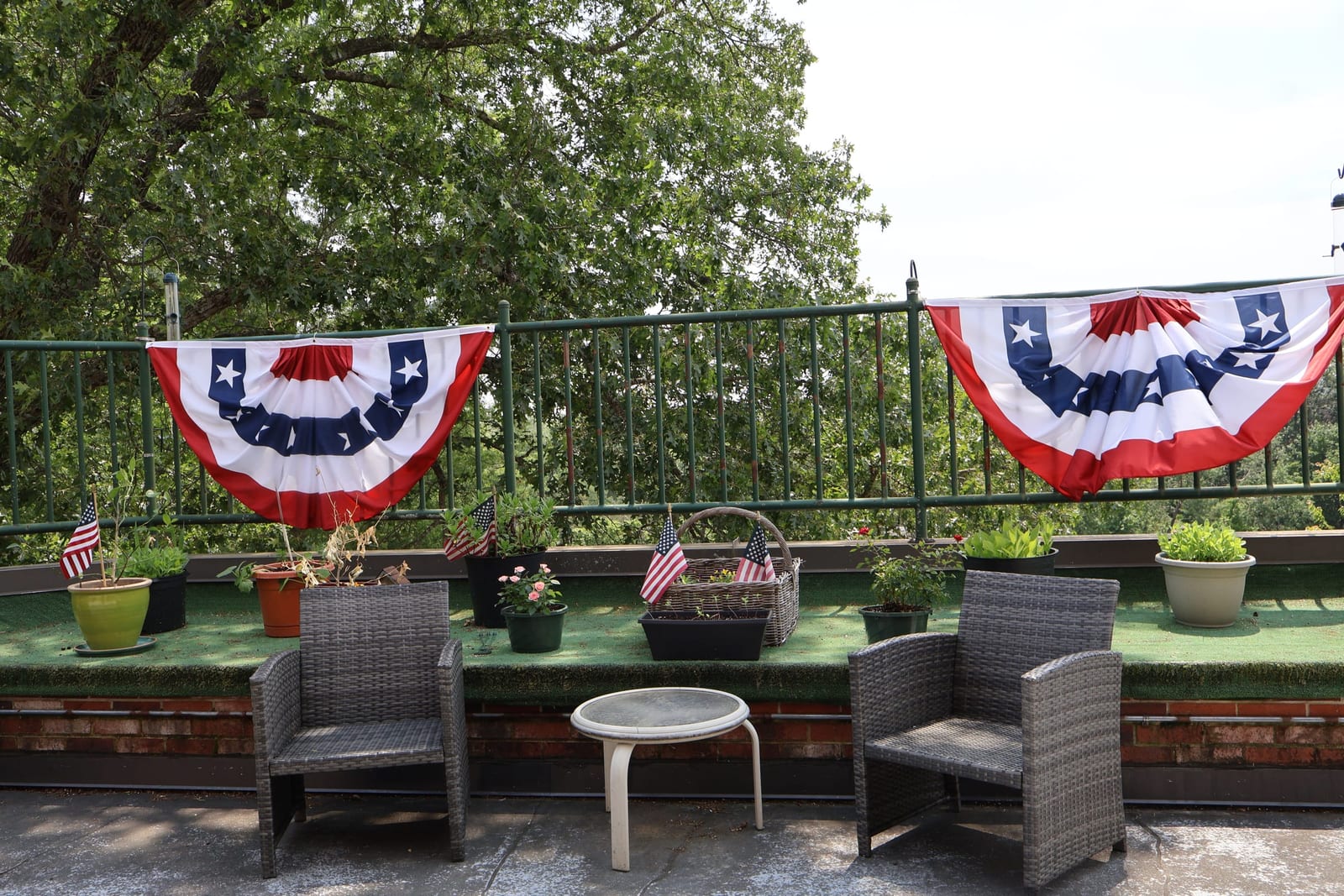 Rooftop patio at Advinia Care Northbridge