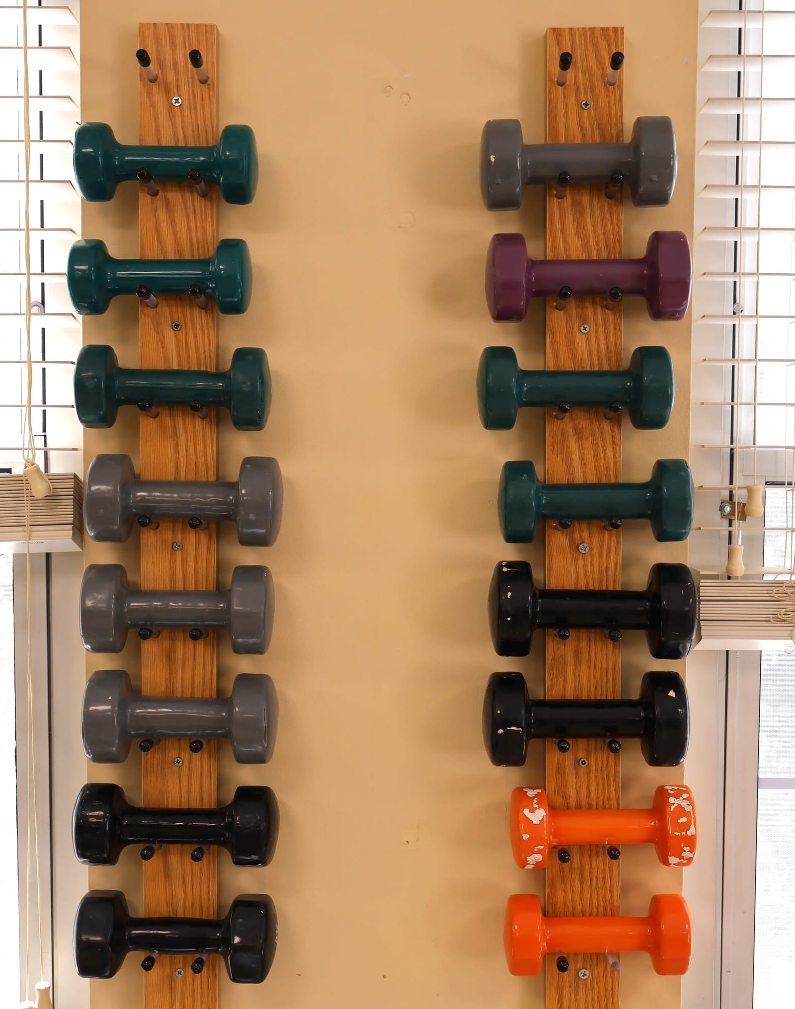 Rehab gym weights at Advinia Care Pawtucket