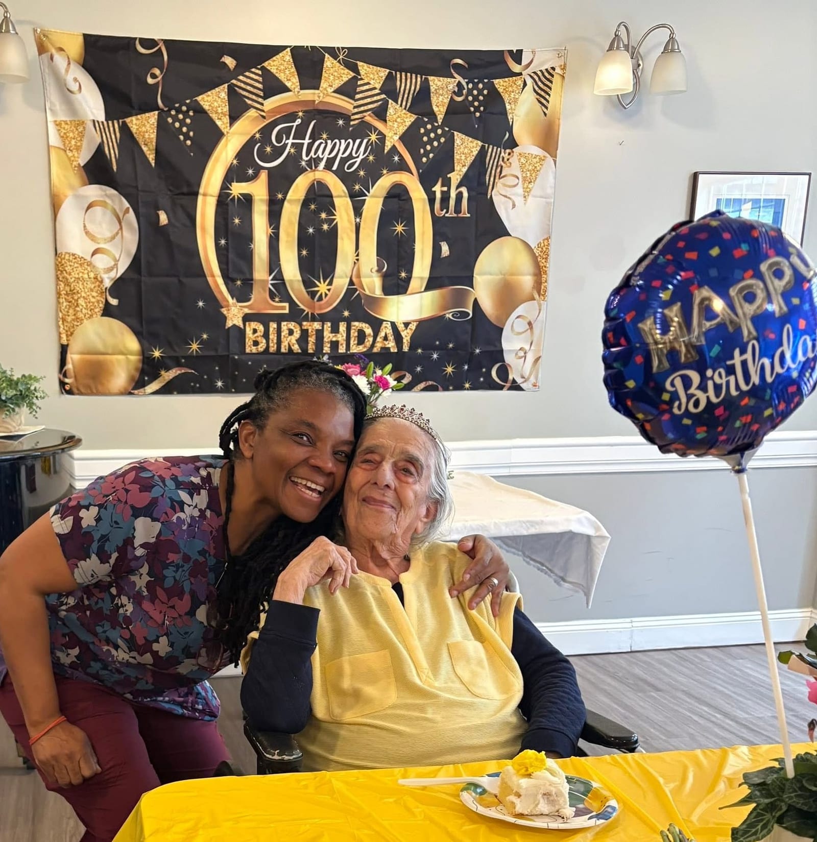 100th birthday celebration at Advinia Care Seashore Pointe