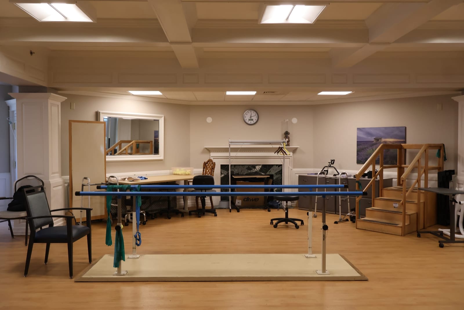 Rehab gym at Advinia Care Vinnin Square